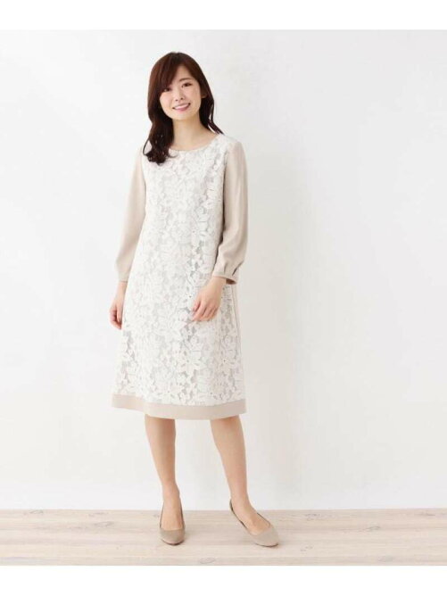 Soup 大きいサイズあり 13号 15号 フラワーレース切り替えワンピース Rakuten Fashion 楽天ファッション 旧楽天ブランドアベニュー Ak5594