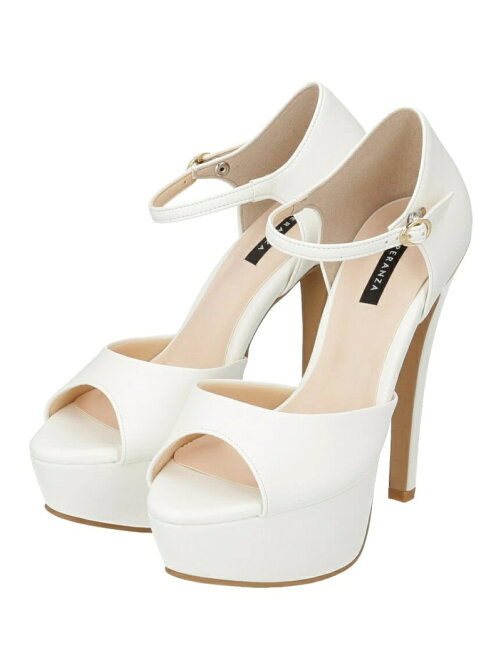 Esperanza Group 20 Ssハイヒールオープントゥストラップパンプス