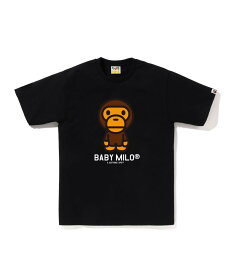 A BATHING APE (M)BABY MILO TEE ア ベイシング エイプ トップス カットソー・Tシャツ ベージュ ブラック ブラウン グレー ネイビー ピンク ブルー ホワイト【送料無料】