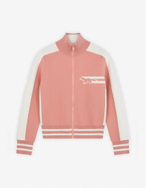 【SALE／45%OFF】Maison Kitsune 【公式】Maison Kitsune FLASH FOX ZIPPED CARDIGAN メゾン キツネ アーカイブス トップス カーディガン ピンク【送料無料】