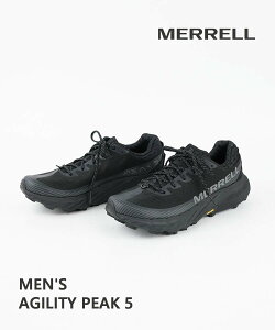 MERRELL ������ AGILITY PEAK 5 �u���[�R���u���[ �V���[�Y�E�C �X�j�[�J�[�y���������z