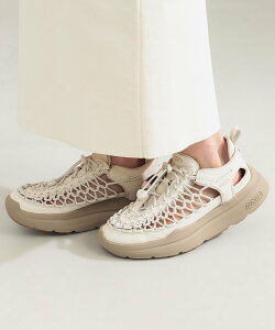 Demi-Luxe BEAMS KEEN / UNEEK WK �T���_�� �X�j�[�J�[ �f�~���N�X �r�[���X �V���[�Y�E�C �X�j�[�J�[ �u���b�N�y���������z