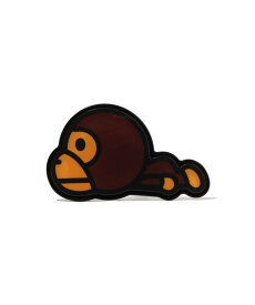 A BATHING APE BABY MILO ACRYLIC HAIR CLIP ア ベイシング エイプ ヘアアクセサリー バレッタ・ヘアクリップ・ヘアピン ブラウン