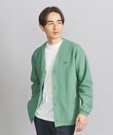 【SALE／50%OFF】BEAUTY&YOUTH UNITED ARROWS 【別注】 ＜LACOSTE＞ 1TONE CARDIGAN/カーディガン ユナイテッドアローズ アウトレット トップス パーカー・フーディー グレー【送料無料】