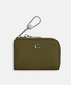 COACH 【公式】Lジップ キー ケース コーチ 財布・ポーチ・ケース その他の財布・ポーチ・ケース グリーン【送料無料】