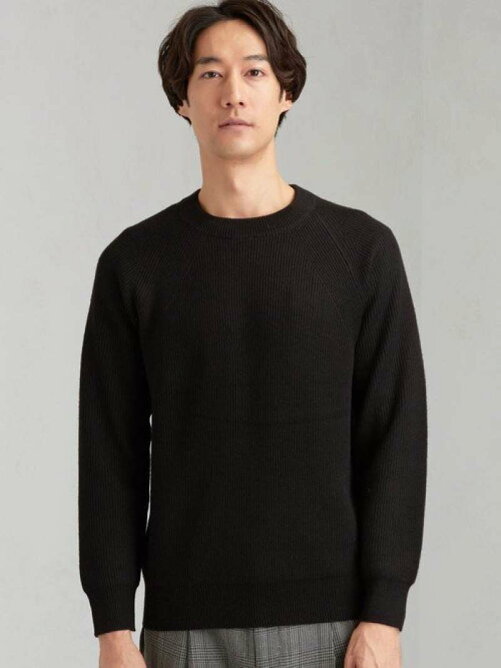 SC カタアゼ  ラグラン クルーネック セーター