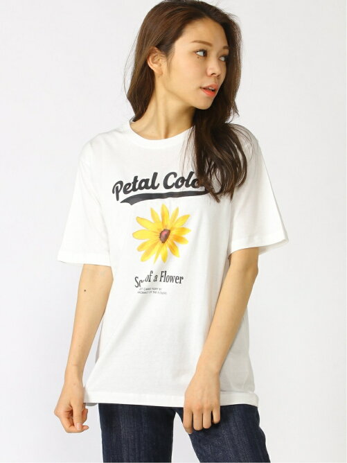 Wego Wego L Flowerプリントtシャツ Rakuten Fashion 楽天ファッション 旧楽天ブランドアベニュー Cw8596