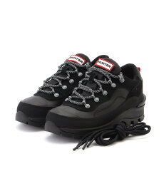 【SALE／50%OFF】HUNTER (W)WOMENS EXPLORER LEATHER SHOE ハンター シューズ・靴 ブーツ ブラック【送料無料】