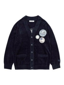 【SALE／30%OFF】gelato pique 【KOUSUKE SHIMIZU】【HOMME】エアモコジャガードカーディガン ジェラートピケ インナー・ルームウェア その他のインナー・ルームウェア グレー ネイビー【送料無料】