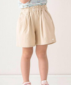 【SALE／50%OFF】SLAP SLIP 【お揃い/接触冷感】無地花柄ひまわり麻レーヨンタック入りショートパンツ(90~130cm) ベベ オンライン ストア パンツ その他のパンツ イエロー ピンク ネイビー オレンジ パープル ベージュ