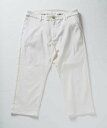 【SALE／50%OFF】UNION STATION ハイパーストレッチヘリンボン7分丈パンツ メンズ ビギ パンツ その他のパンツ ホワイト グレー ブラック【送料無料】