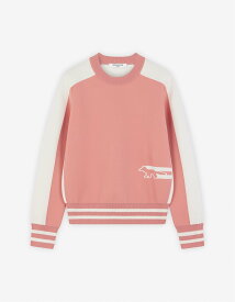 【SALE／45%OFF】Maison Kitsune 【公式】Maison Kitsune FLASH FOX JUMPER メゾン キツネ アーカイブス トップス ニット ピンク【送料無料】