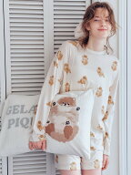 gelato pique ドッグ柄ショートパンツ ジェラートピケ インナー・ルームウェア その他のインナー・ルーム…