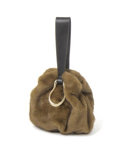 Elura �yLE VERNIS(���E�x���j)�zMoss orb bag / 878280 �G���[�� �o�b�O �n���h�o�b�O �u���E�� �O���[�y���������z