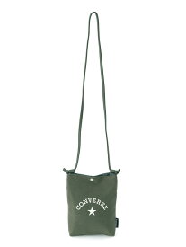 CONVERSE CONVERSE/(W)【78】CV SOFT TWILL MINI SHOULDER BAG レアリゼ バッグ ショルダーバッグ グリーン ブラウン