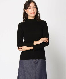 【SALE／18%OFF】GLOBAL WORK Smile Seed Store (W)リブハイネックPO グローバルワーク スマイルシードストア トップス ニット ブラック ベージュ ホワイト グレー