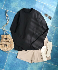 【SALE／20%OFF】FREAK'S STORE 限定展開 ラッシュガード セット(トップス・パンツ) フリークスストア 水着・スイムグッズ 水着 グレー ブラック【送料無料】