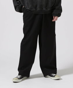 LHP WHITELAND/�z���C�g�����h/WIDE CHINO PANTS �G���G�C�`�s�[ �p���c �W�[���Y�E�f�j���p���c �u���b�N �x�[�W���y���������z