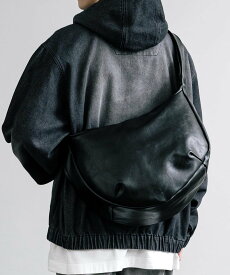 Rocky Monroe PUレザーショルダーバッグ ロッキーモンロー バッグ ショルダーバッグ ブラック ブラウン【送料無料】