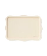 Francfranc フリル メラミントレー アイボリー フランフラン 食器・調理器具・キッチン用品 ランチョンマ…