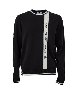 �ySALE�^30%OFF�zJUN&ROPE' �C���^�[�V�����S���蒷���j�b�g �W�����A���h���y �g�b�v�X �j�b�g �u���b�N �z���C�g �u���[�y���������z