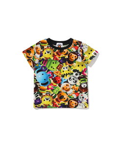A BATHING APE 3D MILO ALL FRIENDS TEE �A �x�C�V���O �G�C�v �g�b�v�X �J�b�g�\�[�ET�V���c�y���������z