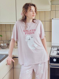gelato pique ドッグワンポイントTシャツ ジェラートピケ インナー・ルームウェア その他のインナー・ルームウェア【送料無料】