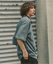 ワッフル スキッパーポロシャツ