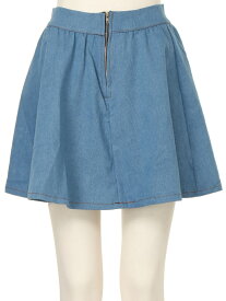 【SALE／50%OFF】SPIGA 前ZIPデニムスカート スピーガ スカート その他のスカート ブルー