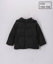 【SALE／60%OFF】ROPE' PICNIC KIDS 【KIDS】撥水/GREEN DOWN MINOTECH/フード取り外しブルゾン/リンクコーデ ロペピクニック ジャケット・アウター ダウンジャケット・ダウンベスト ブラック ベージュ ホワイト