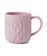 Francfranc ニットマグ ピンク フランフラン 食器・調理器具・キッチン用品 グラス・マグカップ・タンブ…