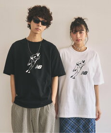 【SALE／40%OFF】New Balance 大谷翔平 グラフィックショートスリーブTシャツ ニューバランス トップス カットソー・Tシャツ ホワイト ブラック