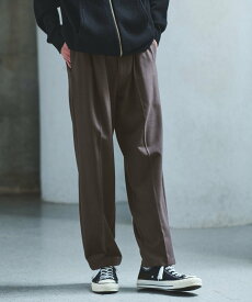 【SALE／40%OFF】UNITED ARROWS green label relaxing TRカルゼ 裏起毛 オルマイ ワイド パンツ -2WAYストレッチ- ユナイテッドアローズ グリーンレーベルリラクシング パンツ その他のパンツ グリーン ブラック【送料無料】