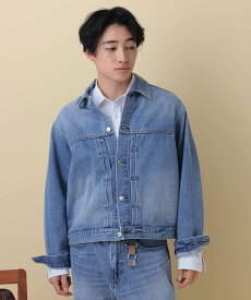 【SALE／50%OFF】RAGEBLUE 12OZデニム/トラッカージャケット【セットアップ対応】 レイジブルー トップス その他のトップス ベージュ ブラック ブルー【送料無料】