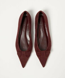 【SALE／50%OFF】ODETTE E ODILE ウィングリボンポインテッド フラット20↑ ユナイテッドアローズ アウトレット シューズ・靴 パンプス ブラック ワインレッド【送料無料】