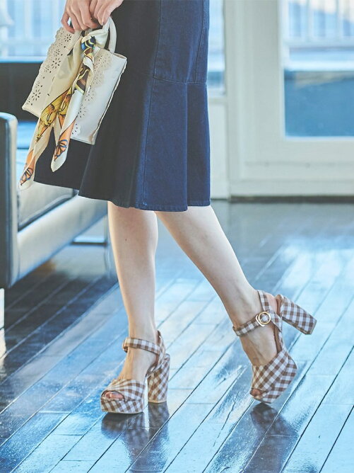 31 Sons De Mode ギンガムチェックサンダル Rakuten Fashion 楽天ファッション 旧楽天ブランドアベニュー Cb6600