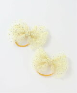 lulu noix lulu noix/(K)シアードットリボンヘアゴム ミニョントレフル ルームヨンマルサンセレクティッ…