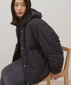 AMERICAN HOLIC 【予約】【撥水加工・保温】ミドル丈モンスターコート アメリカンホリック ジャケット・アウター その他のジャケット・アウター ブラック ベージュ【送料無料】