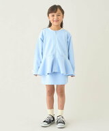 【SALE／30%OFF】Lycee mine 【イージーケア】【クセになる着心地】ペプラムフルジップアップ【子供服】…
