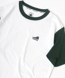 【SALE／20%OFF】CONVERSE コンバース Tシャツ ティーシャツ メンズ 半袖 ワンポイント ラザル トップス カットソー・Tシャツ グリーン ブラック ブルー ネイビー ベージュ ホワイト