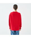 重ね着風ニットプルオーバー
