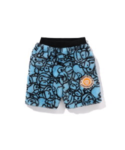 ySALE^70%OFFzA BATHING APE (K)ALL BABY MILO FAUX FUR SHORTS K A xCVO GCv pC[cXgA pc ̑̃pc u[yz