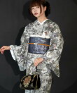 ニコアンティーク 着物 単品 単衣|レピドプテラ
