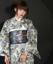 ニコアンティーク 着物 単品 単衣|レピドプテラ