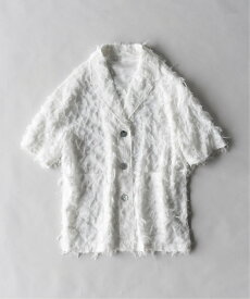 【SALE／30%OFF】MAISON SPECIAL フリンジシャツ メゾンスペシャル トップス シャツ・ブラウス ブラック ホワイト【送料無料】