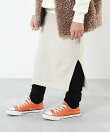 RICH WARM 裏シャギー 10分丈 無地 ロングスカッツ スカッツ 10分丈 スカート 25AW