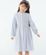 【SALE／60%OFF】SHIPS KIDS SHIPS KIDS:100~130cm / フリル シャツ ワンピース シップス ワンピース・ド…