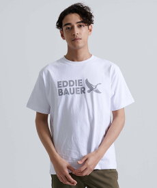 Eddie Bauer ロゴ 半袖Tシャツ/EB LOGO SS TEE エディーバウアー トップス カットソー・Tシャツ ホワイト ブラック ブルー【送料無料】