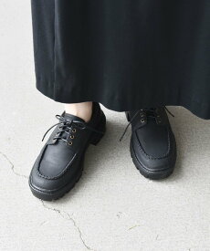 【SALE／40%OFF】SHIPS any 【SHIPS any別注】eblouna: チャンキーソール デッキ シューズ シップス シューズ・靴 モカシン・デッキシューズ ブラック ブラウン【送料無料】