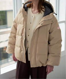 SLOBE IENA DANTON/ダントン POLYESTER DOWN DT-A0008 スローブ イエナ ジャケット・アウター ダウンジャケット・ダウンベスト ブラック ブラウン ベージュ【送料無料】